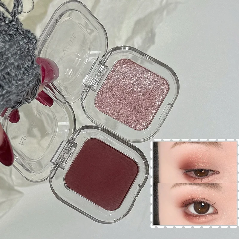 ART VALUE Oogschaduwpalet in één kleur, langdurige, matte en glanzende afwerking, geen fallout, meerkleurige oogschaduw voor make-up