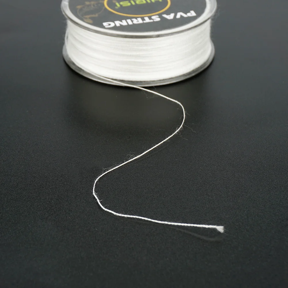 Hirisi 100 متر صيد سمك الشبوط PVA سلسلة لفة تذوب لصيد سمك الشبوط Boilie وسمك الشبوط الصيد الطعم الصيد اكسسوارات