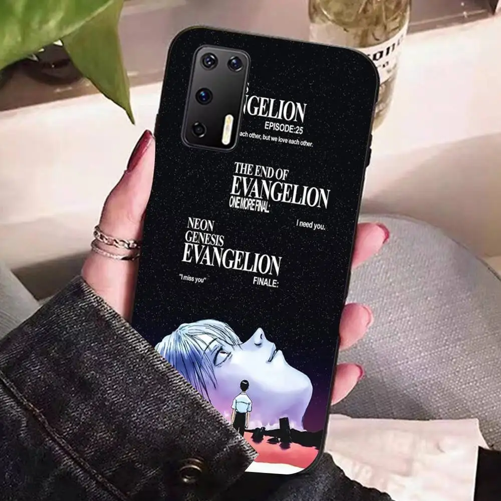 N-Neon G-Genesis Evangelion Phone Case For Huawei P 8 9 10 20 30 40 50 Pro Lite Psmart Honor 10 lite 70 Mate 20lite view 2