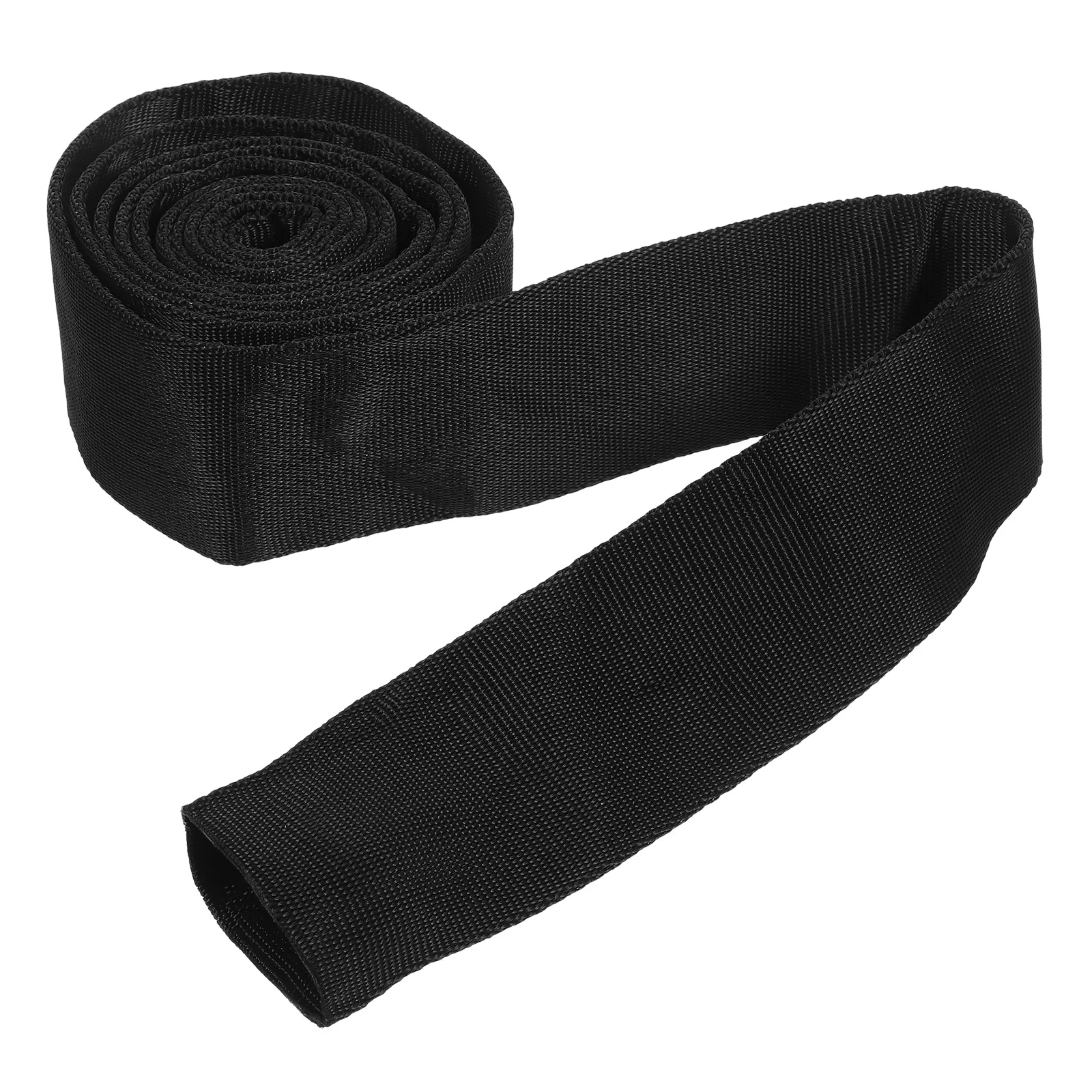 

Cover Protector Nylon Rope Protective For Line Lightweight Wear Resistant Easy Install Rope Cover Cable Protector Winch Line