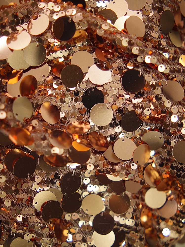 Silver gold black bule red Scales sequin fabric materials for backdrop and party dresses, sequin embroidery fabric for design