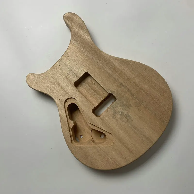 AB408 Genuine HB ECG24 Electric Guitar Unfinished Electric Body in Solid Wood For DIY Replace Custom Orders