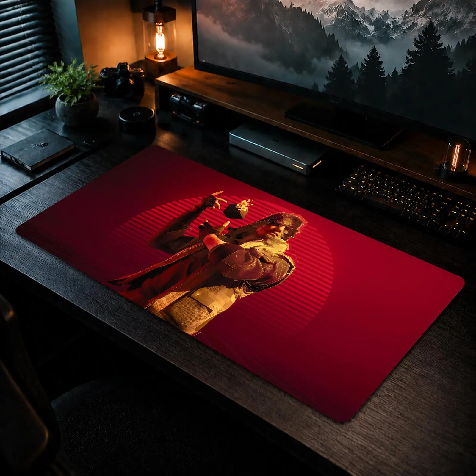 The Finals Mouse Pad Gaming office Non-slip Desk Mat Diy Mousepad Large Game Keyboard overlock