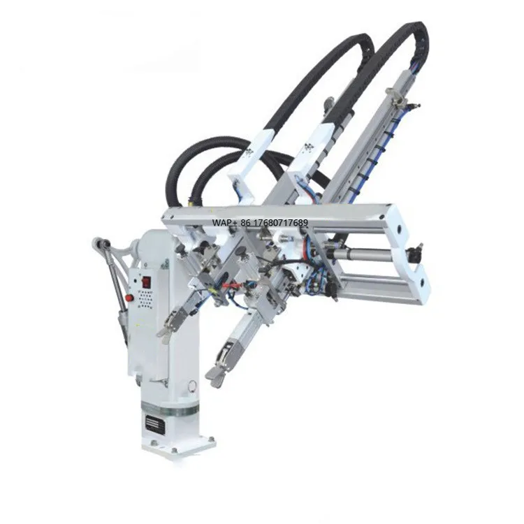 Collaborative Pneumatic Workshop Automation Manipulator with Core Components of PLC Pump Bearings