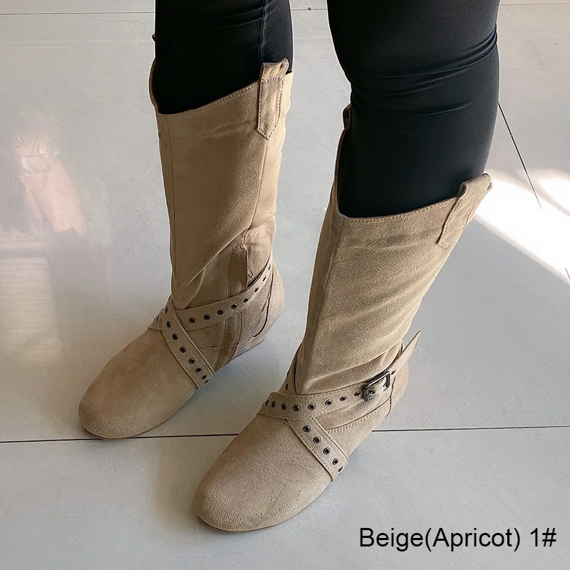 28 Colors Customized Heel and Color Line Women Dancing Boots Beige Long Boots for Dancing Suede Outsole Flexible