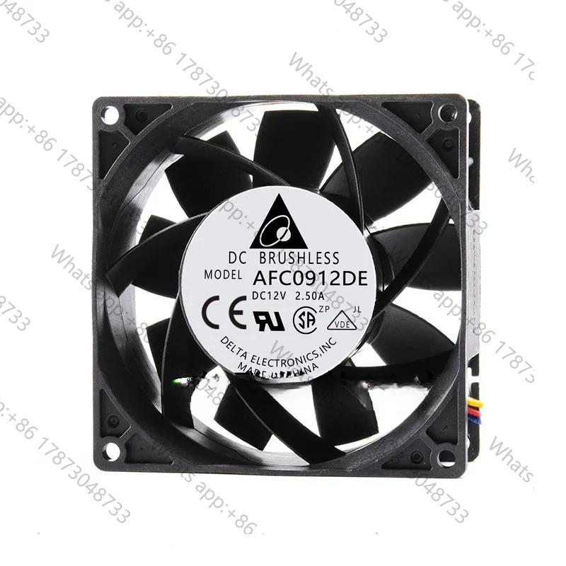 Tool PartsNew original AFC0912DE 9038 12V 2.5A 9cm 4-wire PWM car booster server high air volume speed regulation cooling fan