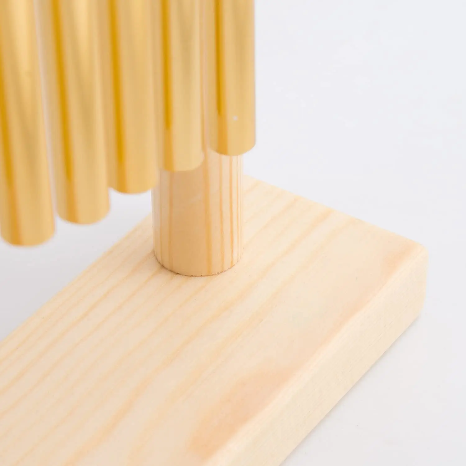 Miwayer 20-NOTE Chime Table Top Bar Chime Wind Chime 20 Bars Instrument Percussion With Mallet