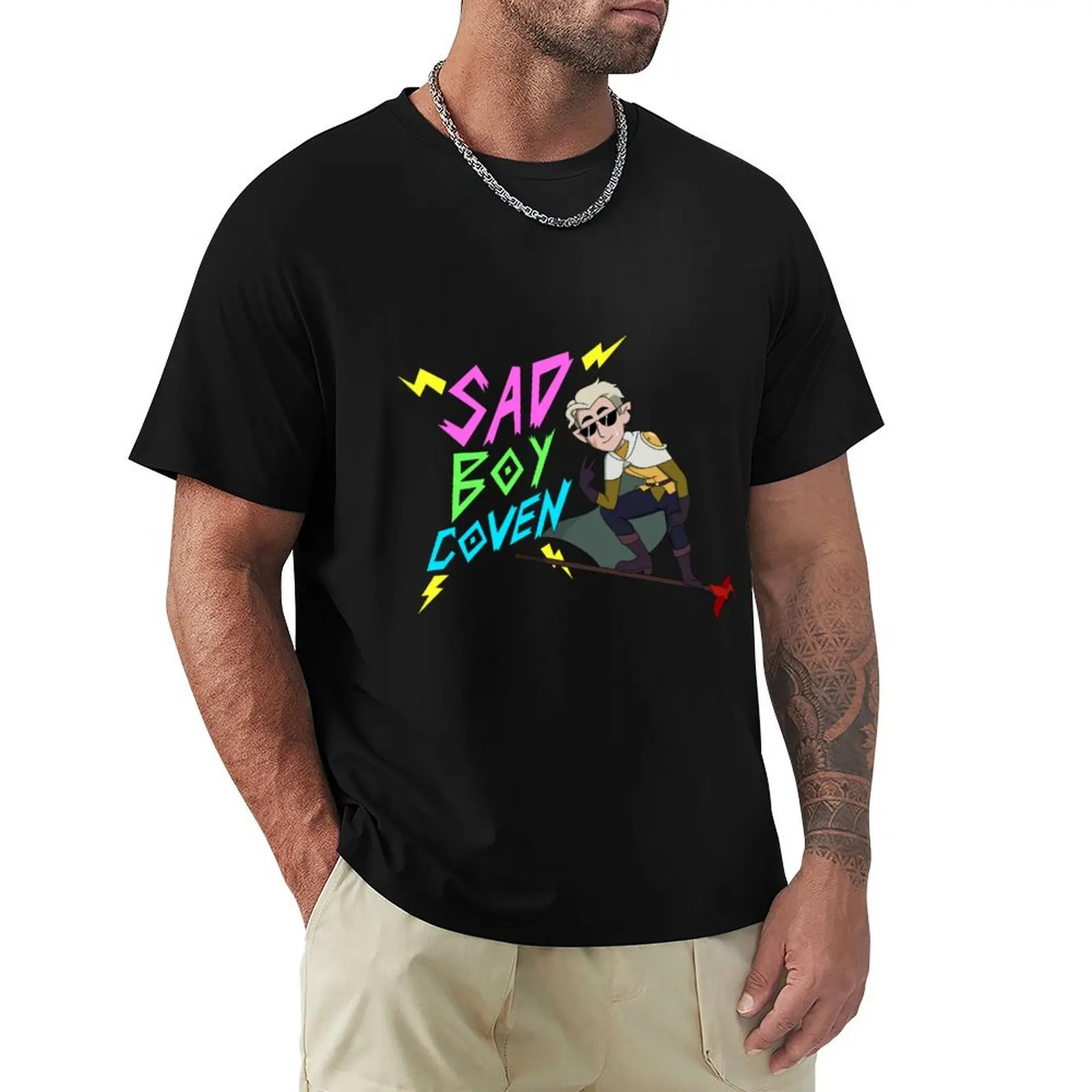 Bad but sad boy Golden Guard T-Shirt Sport Basic Moisture Wicking Tee