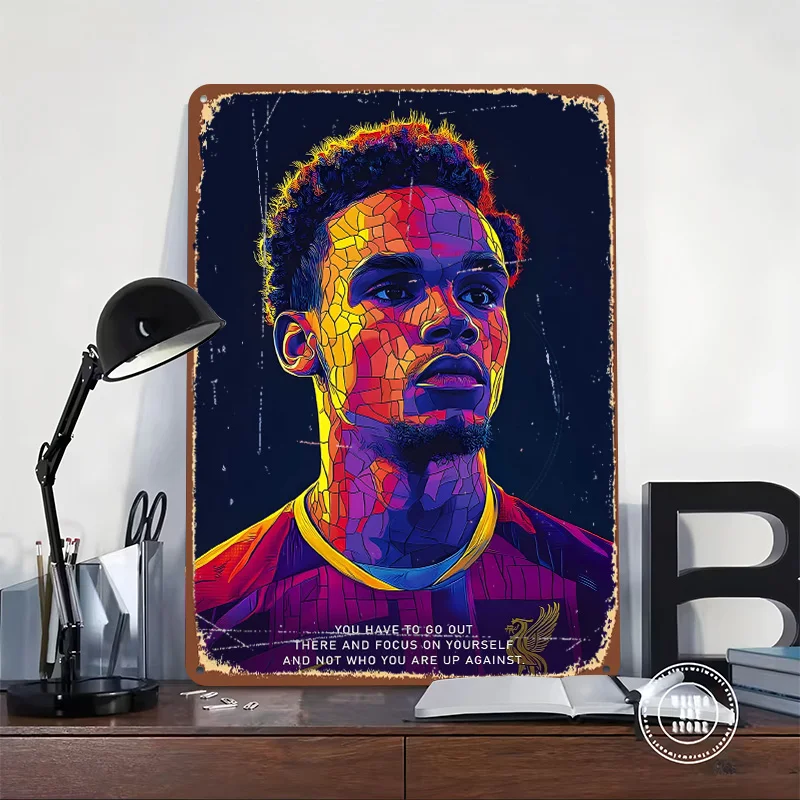 Trent Alexander Arnold Printed Poster Customized Wall Art Retro Vintage Metal Tin Signs for Home Mancave Decoration Room Decor