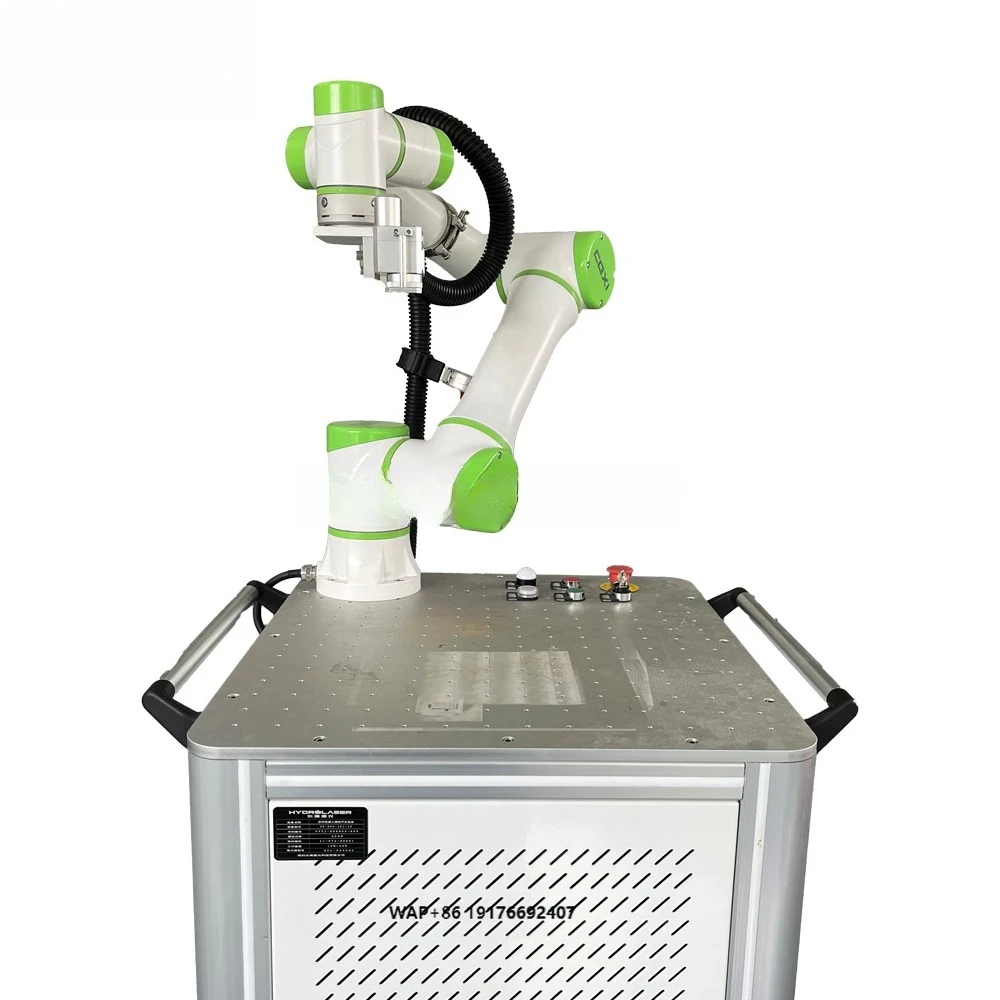 Cleaning Industrial Robot Automated Arm Machine for Consistent and High Speed Rust Paint Removal From Metal Parts