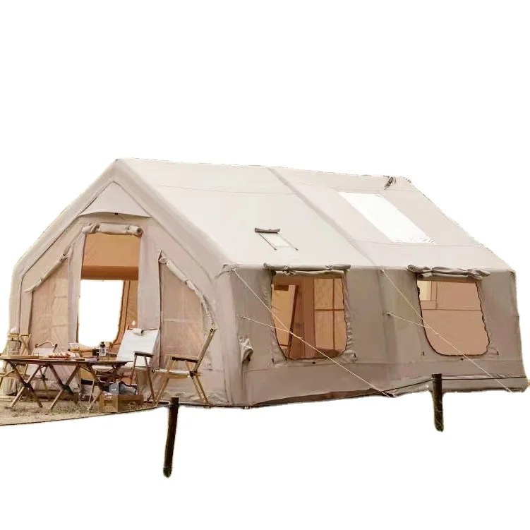 #￥17.2 Inflatable Tent Air Partition Room Double Layer Four-season Family Large Tent Outdoor Camping