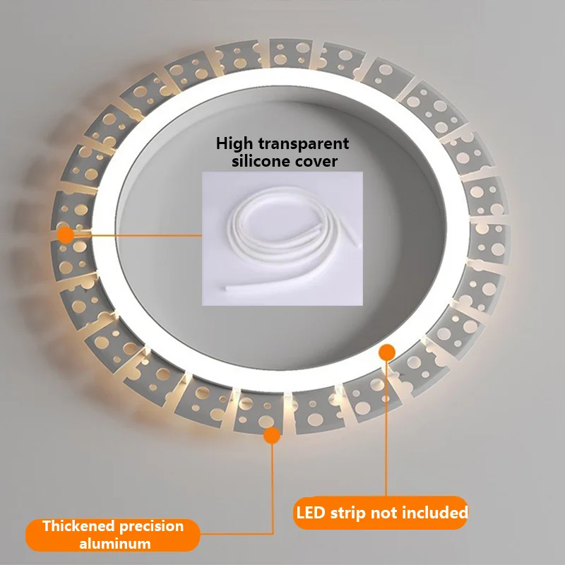 Bande Lumineuse Linéaire LED Encastrée, Profilé en Aluminium Pliable, Gel de Silice, Utilisation de Canaux, Sans Cadre, Cloisons Sèches, Plafond Incurvé Caché, DIY
