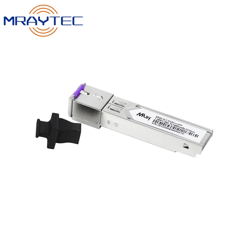 1.25Gbps EPON PX20+++ OLT PON MODULE SFP TRANSCEIVER 20KM FTTH FTTX Network +7dBm SC Connector