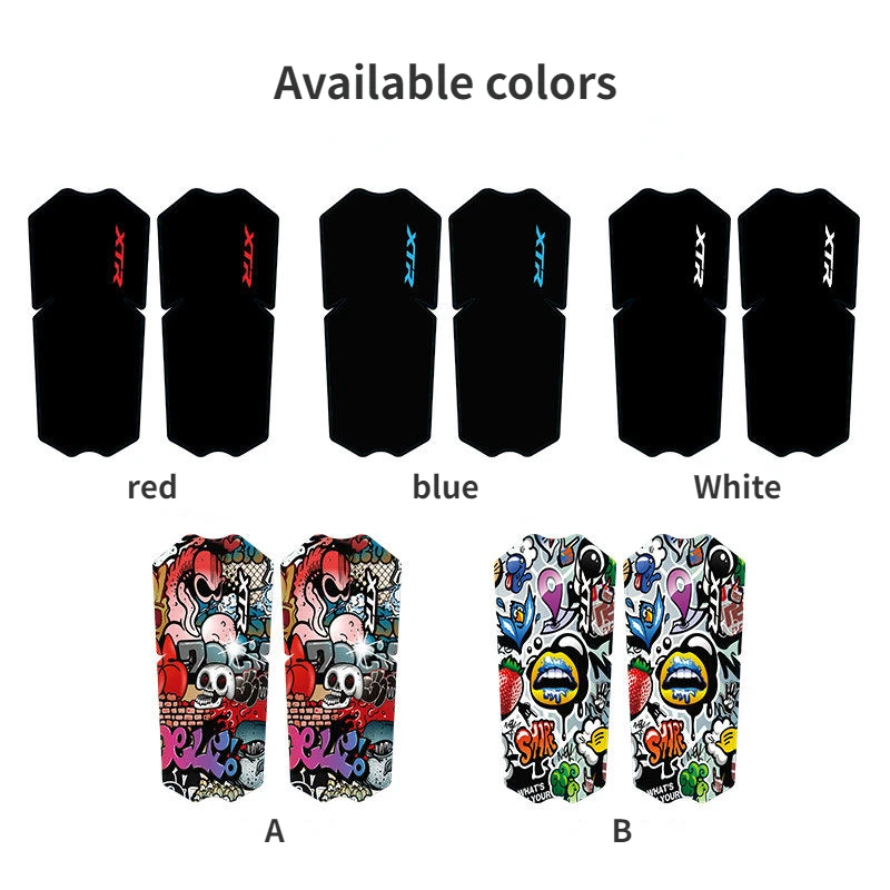 M9100 Mountain Bike Crank Protective Sticker Crank Decoration Decals MTB Bicycle Repair Scratch Paste Cycling Waterproof Film