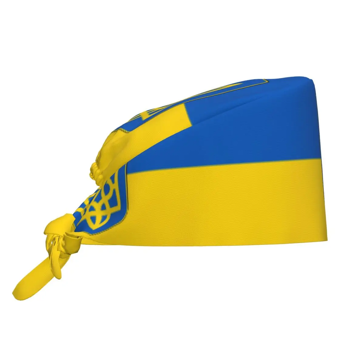 

Custom Flag Of Ukraine Scrubs Cap Surgical Hats Women Men Patriotic Operating Room Cap Operator Hats Lab Works Hat