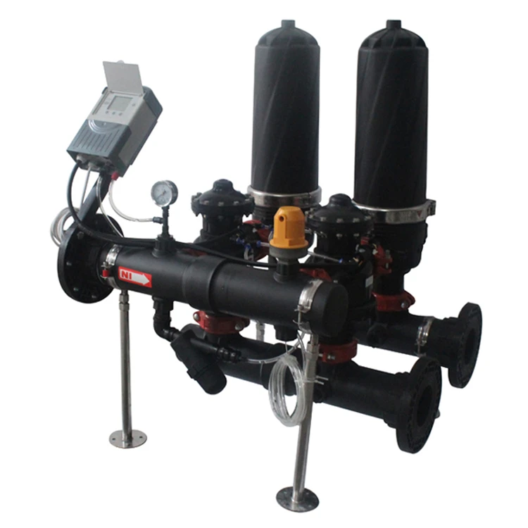 

Drip Irrigation Water Treatment Equipment Automatic Backwash Disc Filter Water Filtration System For Agriculture