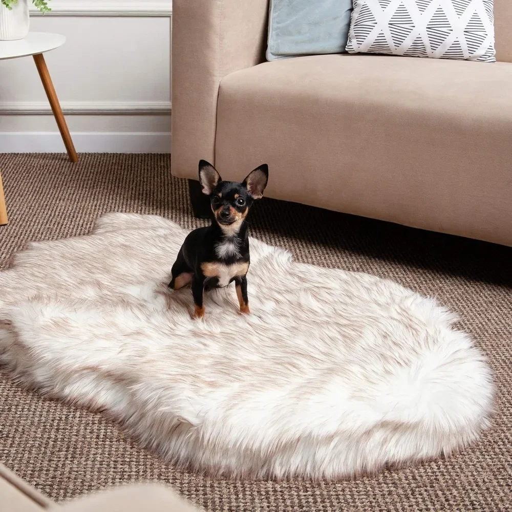 Luxury Faux Fur Orthopedic Dog Bed | Memory Foam Comfort for Small, Medium, Large & XL Pets