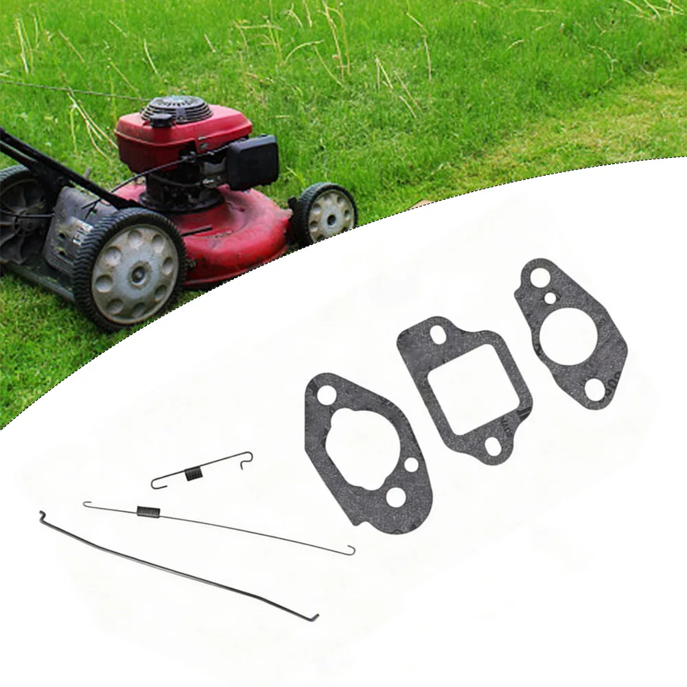 for Easy Install Mower Parts Spring Replacement Throttle Spring Set Robust Metal Regulating Outdoor Use Compatible