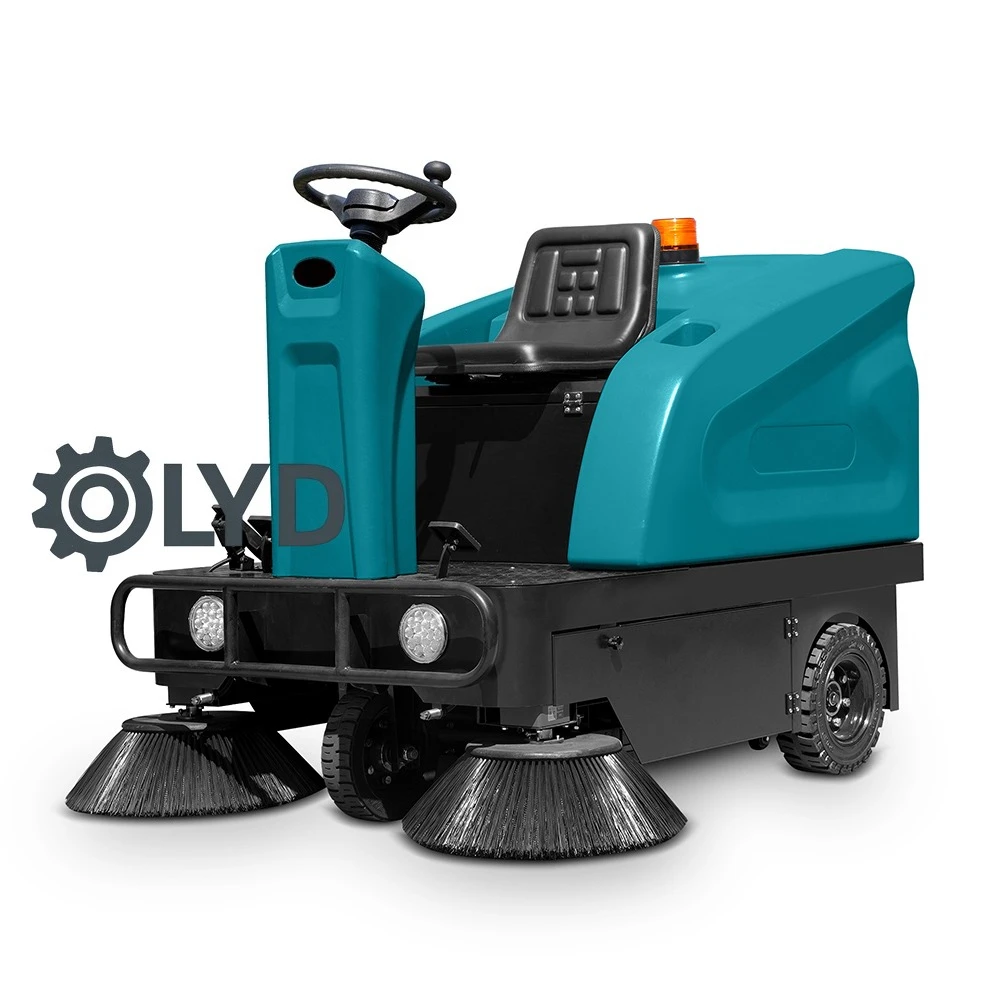 Road Street Park Garden Cleaning Tool Hand Push Cordless Outdoor Sweeper Machine