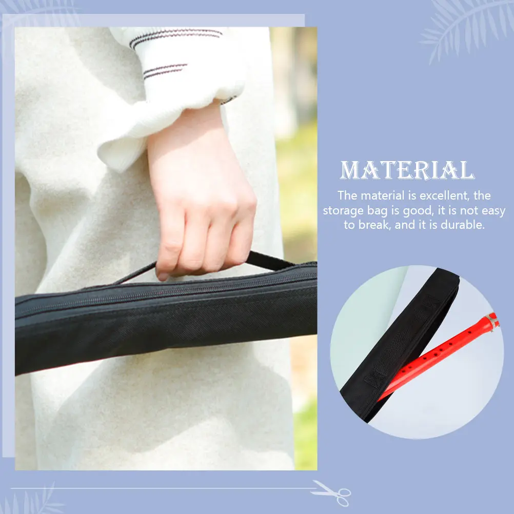 

Clarinet Bag Music Instrument Storage Container Simple Musical Practical Tote Oxford Fabric Durable Zipper Easy Open Close