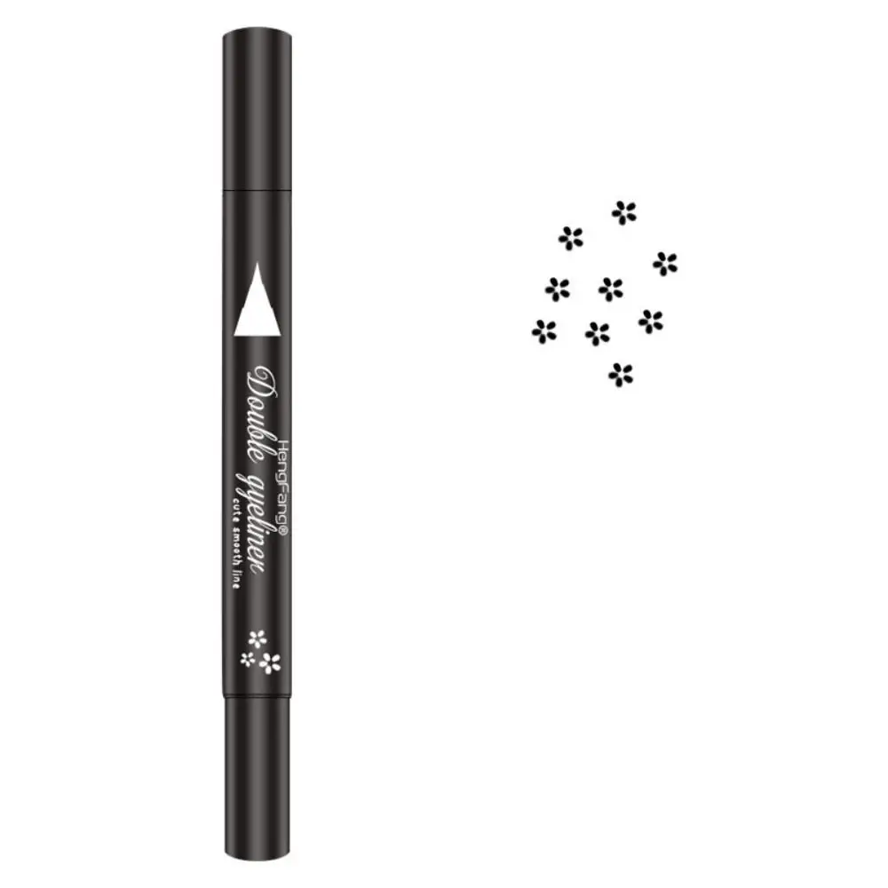 Heart/Moon/Star Designs Moonlight Glam Eyeliner Pen Sweatproof Waterproof Tattoo Stamps Anti-Oil Smudge-Proof