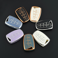 Car Remote Key Case Cover shell Fob For Hyundai Grandeur HG Sedan Santa Fe 3DM Grand SantaFe 2018 IX45 EQUUS Azera Genesis G80