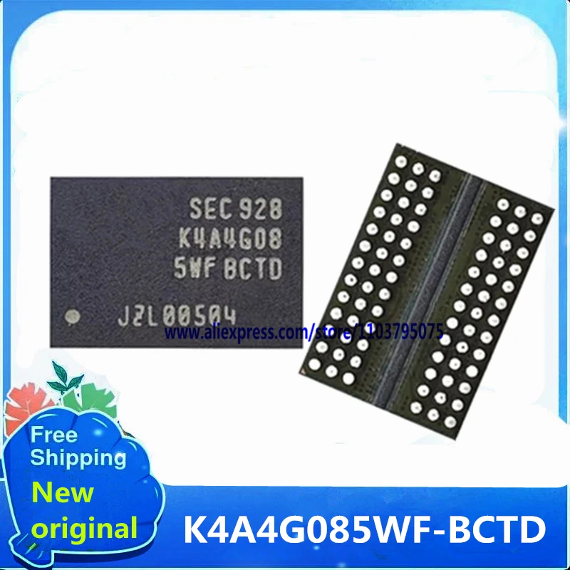 

5 шт. ~ 20 шт./лот K4A4G085WF-BCTD K4A4G08-5WFBCTD K4A4G08 5WFBCTD FBGA 100% новый и подлинный