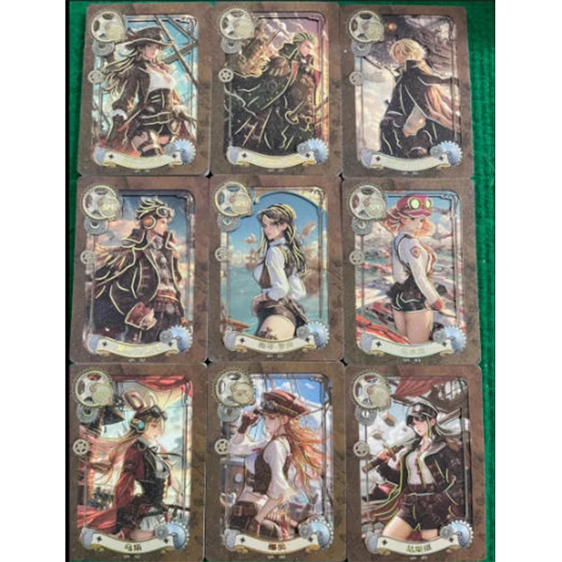 Anime japonés de una pieza Kozuki Hiyori zanahoria Yamato Nico Robin tarjetas coleccionables regalo de cumpleaños de Navidad juguete para niños
