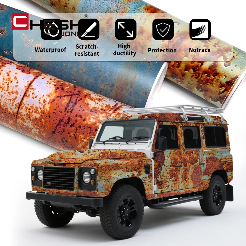 

Клейкая виниловая пленка, автомобильный чехол, ржавчина, камуфляжная пленка, водостойкая краска, виниловые аксессуары для мотоциклов, автокрытие кузова, мотоциклы