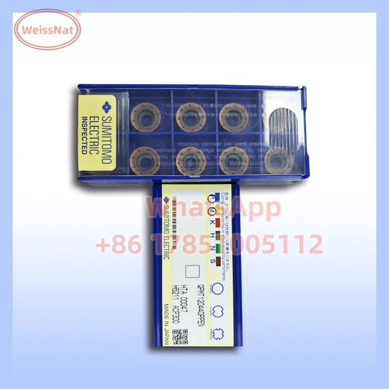 

SUMITOMO QPMT120440PPEN QPMT200670PPEN ACP300 ACZ350 Carbide Insert QPMT Inserts