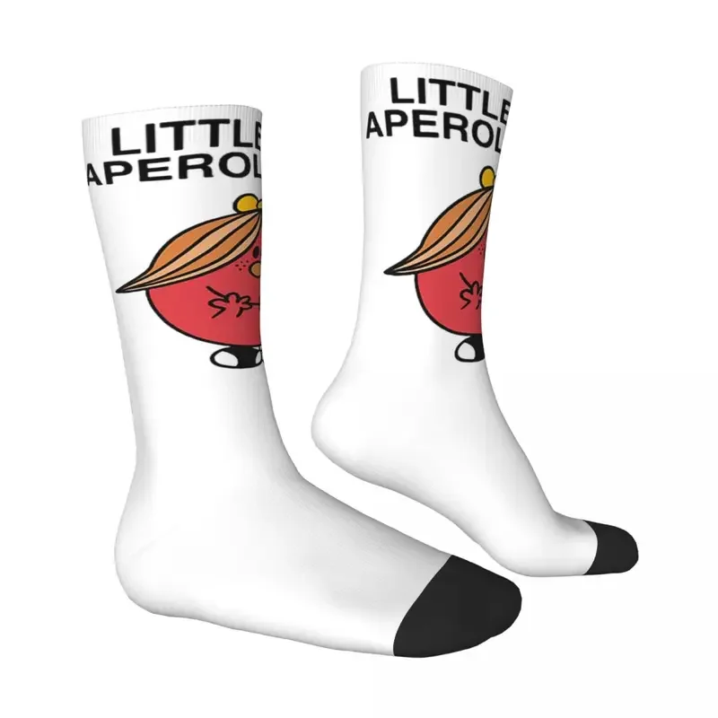 Y2K Little Miss Aperol Spritz Unisex Winter Hip Hop Happy Socks Street Style Crazy Sock