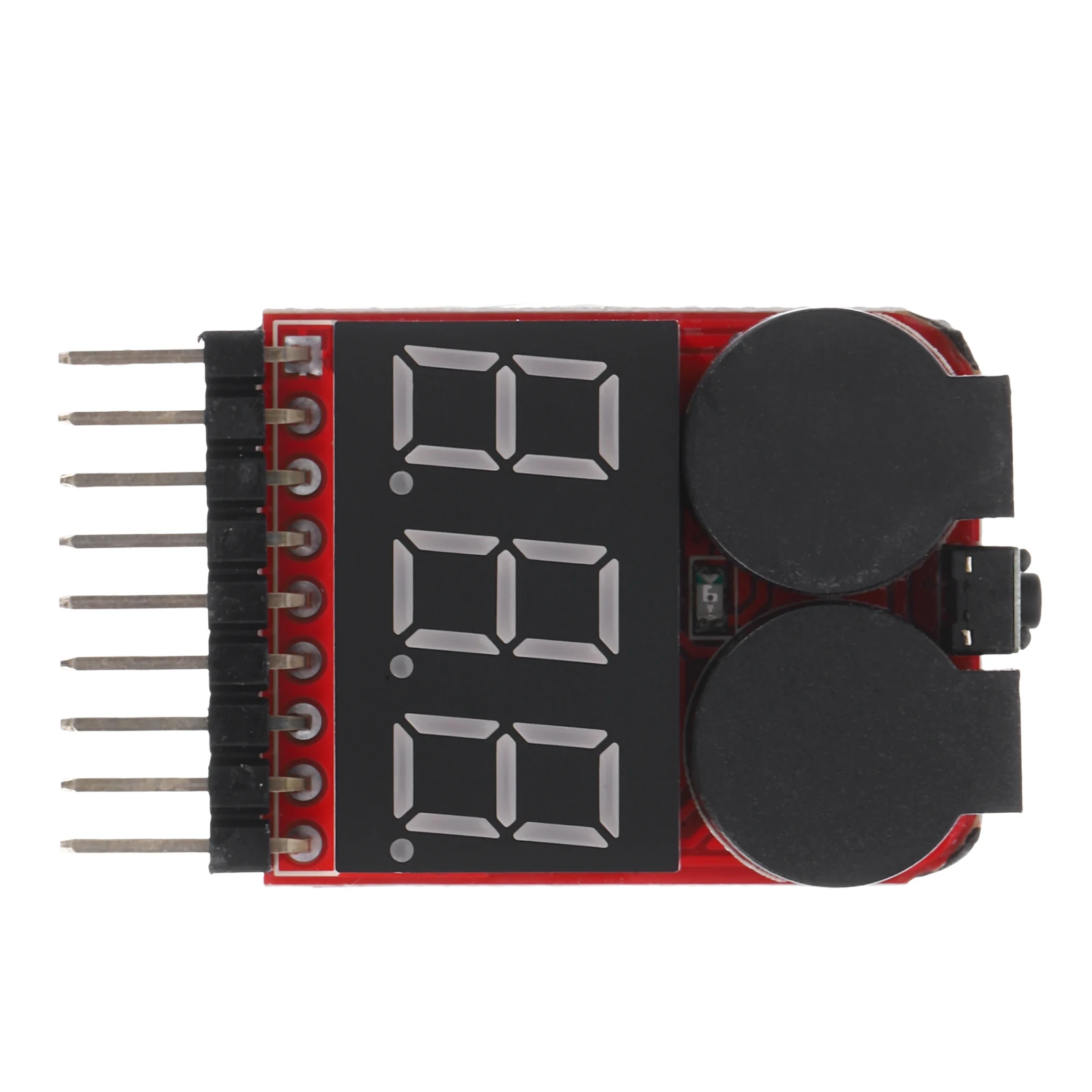 

Voltage Tester - Lipo Capacity Check Tool Low Voltage Buzzer Alarm With Led Indicator