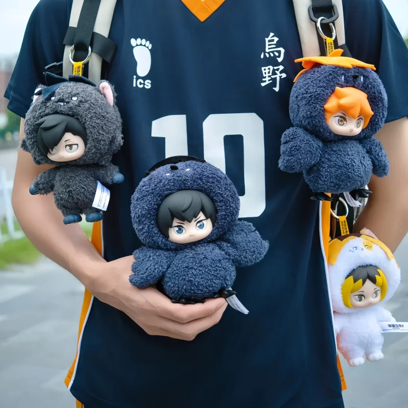 Pop Mart Haikyuu Blind Box Gong Kotak Misterius Asli Figur Anime Seri Pertempuran Sampah Hadiah Ulang Tahun untuk Mainan Anak-anak