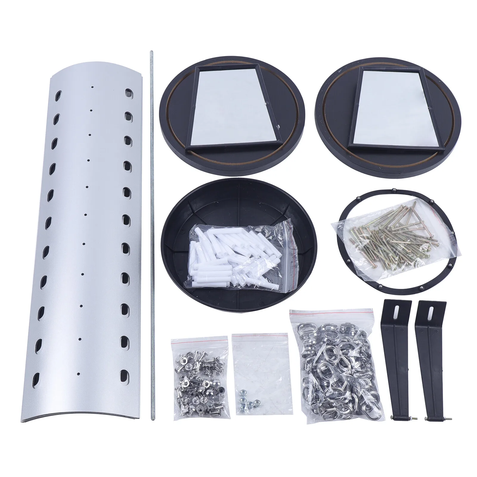 44-Pair Large-Capacity Eyeglass Display Stable Large Round Base (9.1*1.6In), Properly Spaced Holders To Prevent Slipping