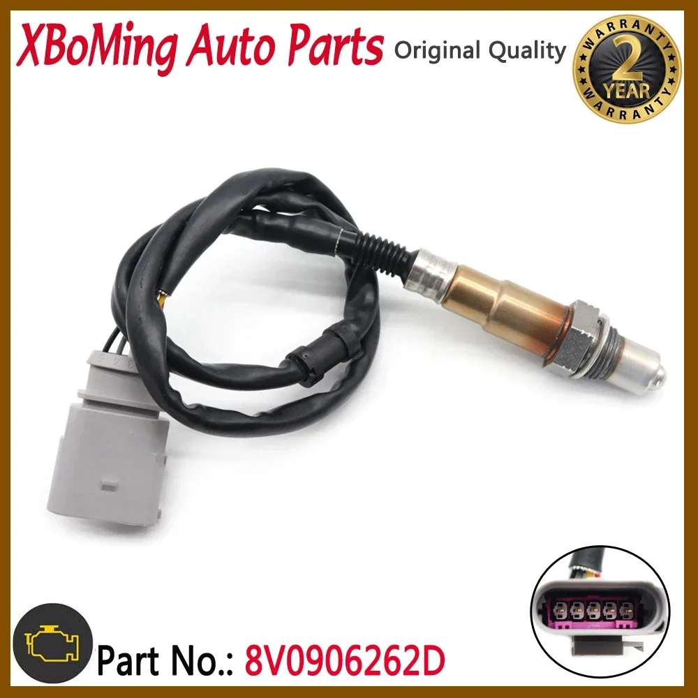 

Upstream Car O2 Oxygen Lambda Sensor 8V0906262D For Volkswagen GTI Golf R 2.0L For Audi A3 S3 TT Quattro 8V0 906 262 D