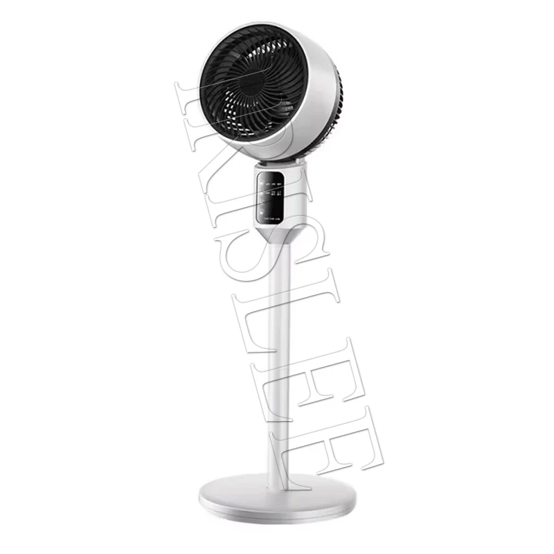 Vertical Electric Fan Floor Shaking Head Air Circulation Fan Electric Fan Turbine Quiet Convection Fan Remote Control Timing