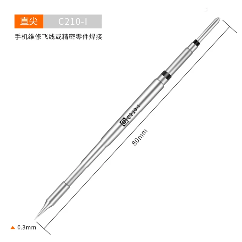 AMAOE C245 C210 Soldering Iron Tips Lead Free Heating Core Compatible With OSS Sugon Aifen Aixun Soldering Station Handle