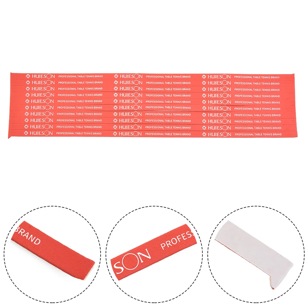 10pcs Sports Table Tennis Racket Paddle Edge Protection Sponge Tape Accessories Anti-collision Band Protector