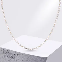 Vnox Artificial Pearl Beads Necklaces for Women Girls, Elegant Lady Party Wedding Collar,Classic Simple Jewelry Gift for Mom Sis