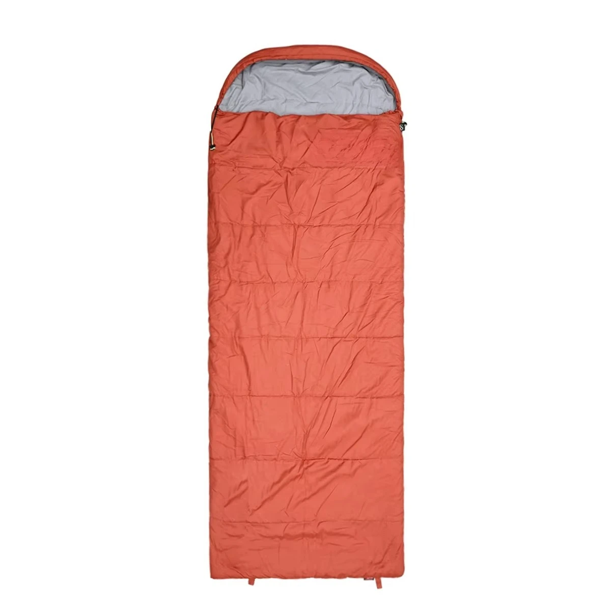 

High-Quality Insulated Sleeping Bag Customization Service Outdoor Hiking Gear Envelope-Style Hooded Sleeping Bag