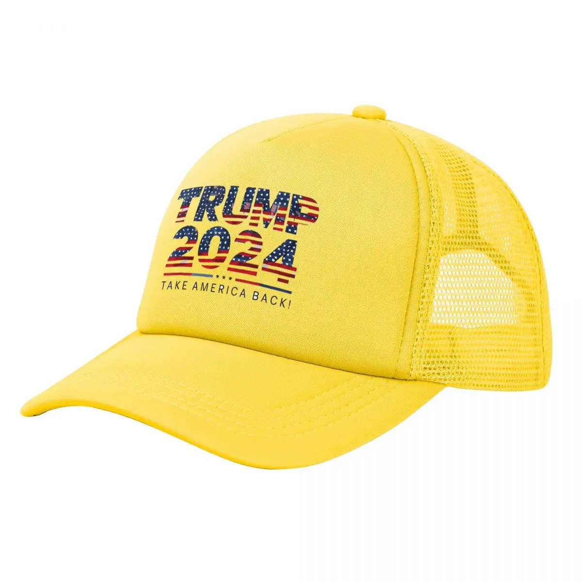 

2024 Trump Trucker Cap Men Women Take Back America Hat Trucker Worker Cap Adjustable Snapback Caps Mesh Baseball Caps Summer