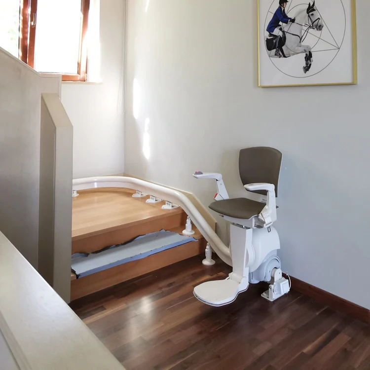 Small Electric Elderly Lift for Stairs Mobile Stair Chair Lift Elevador for Home Use