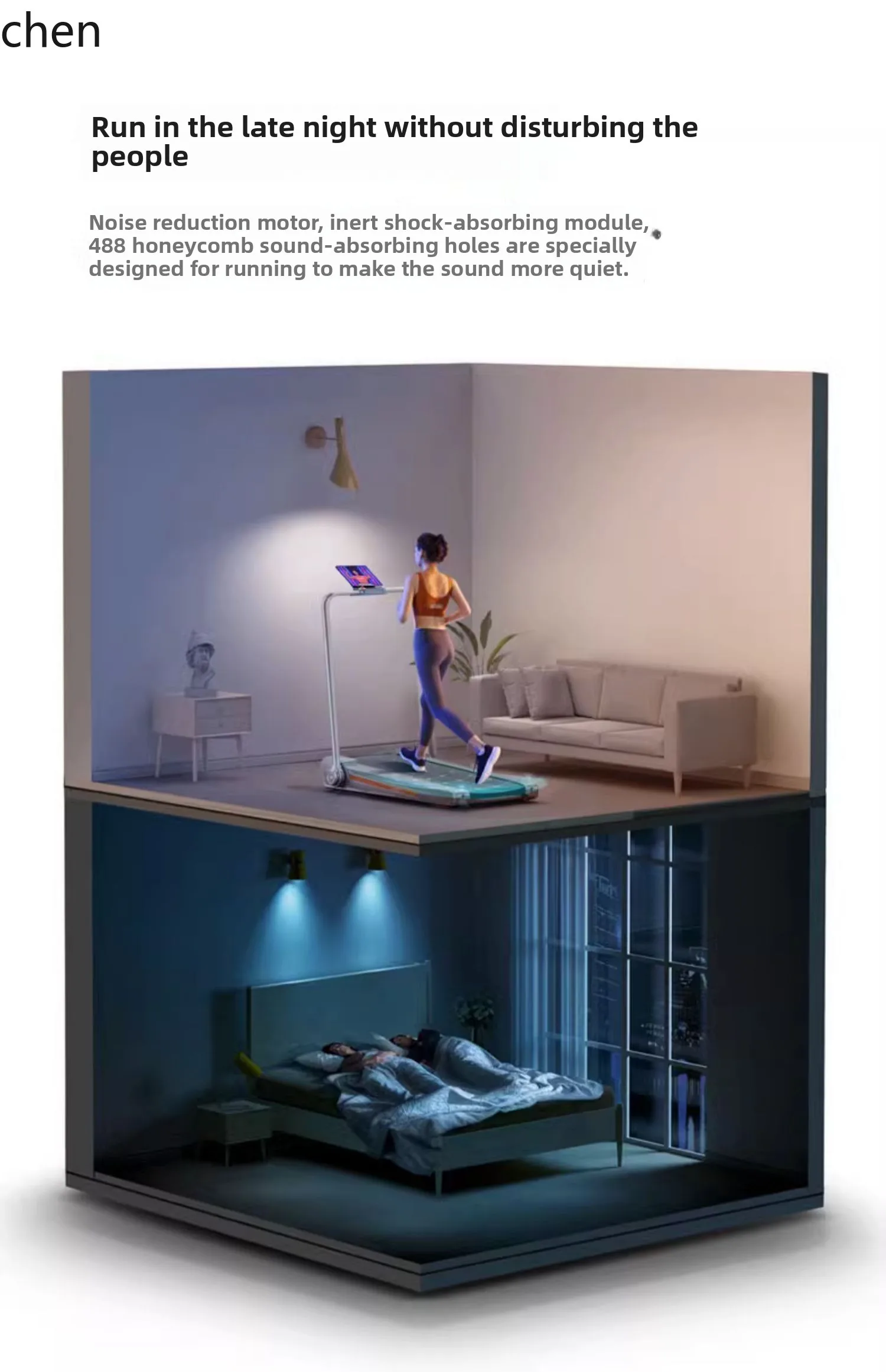 Lxc esteira pequena casa dobrável silenciosa máquina de caminhada plana mini ginásio absorção choque escalada