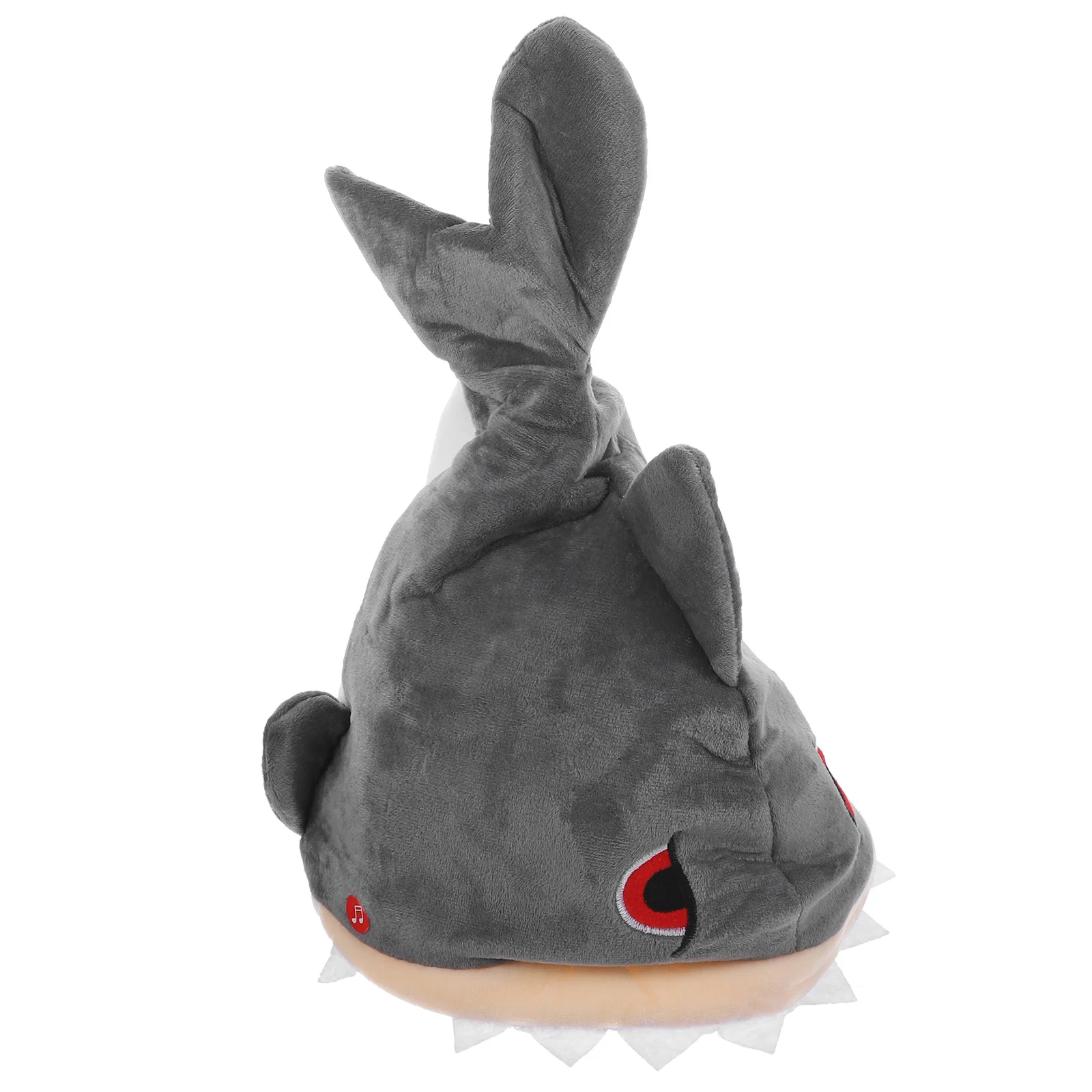Chapéu de tubarão elétrico premium em movimento cosplay desempenho festa presente de aniversário para crianças 72 músicas carnaval role play acessório