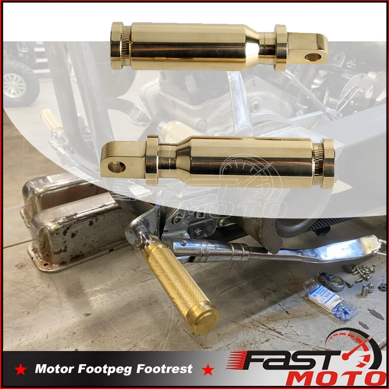 

Motorcycle Footrest Foot Pegs Rests For Harley Softail Dyna Touring Sportster Street Bob Male-mount Style Footpeg 10mm Mount