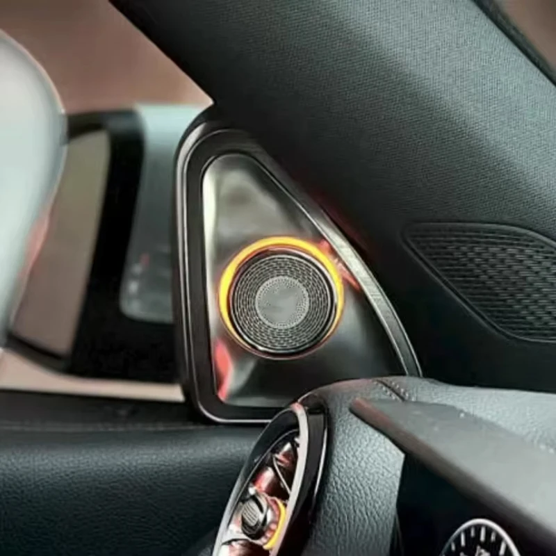 

64-Color internal and external luminous 4D rotary tweeter for GLA W247 (2020-2025)