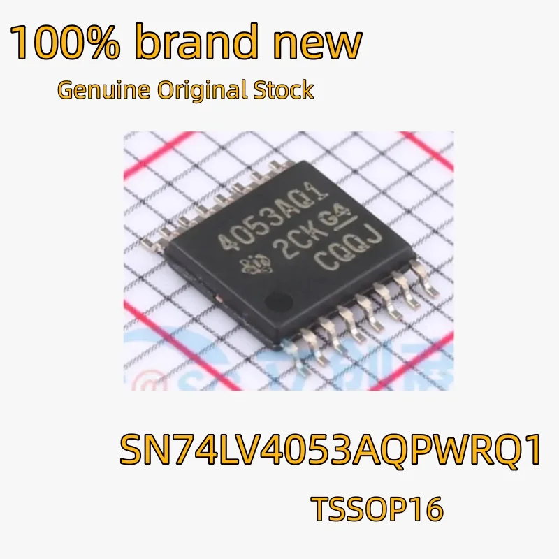 (10/50 pieces) SN74LV4053AQPWRQ1 4053AQ1 TSSOP-16 3×2:1 Multiplexer/Demultiplexer 100% New Genuine Stock Chipset