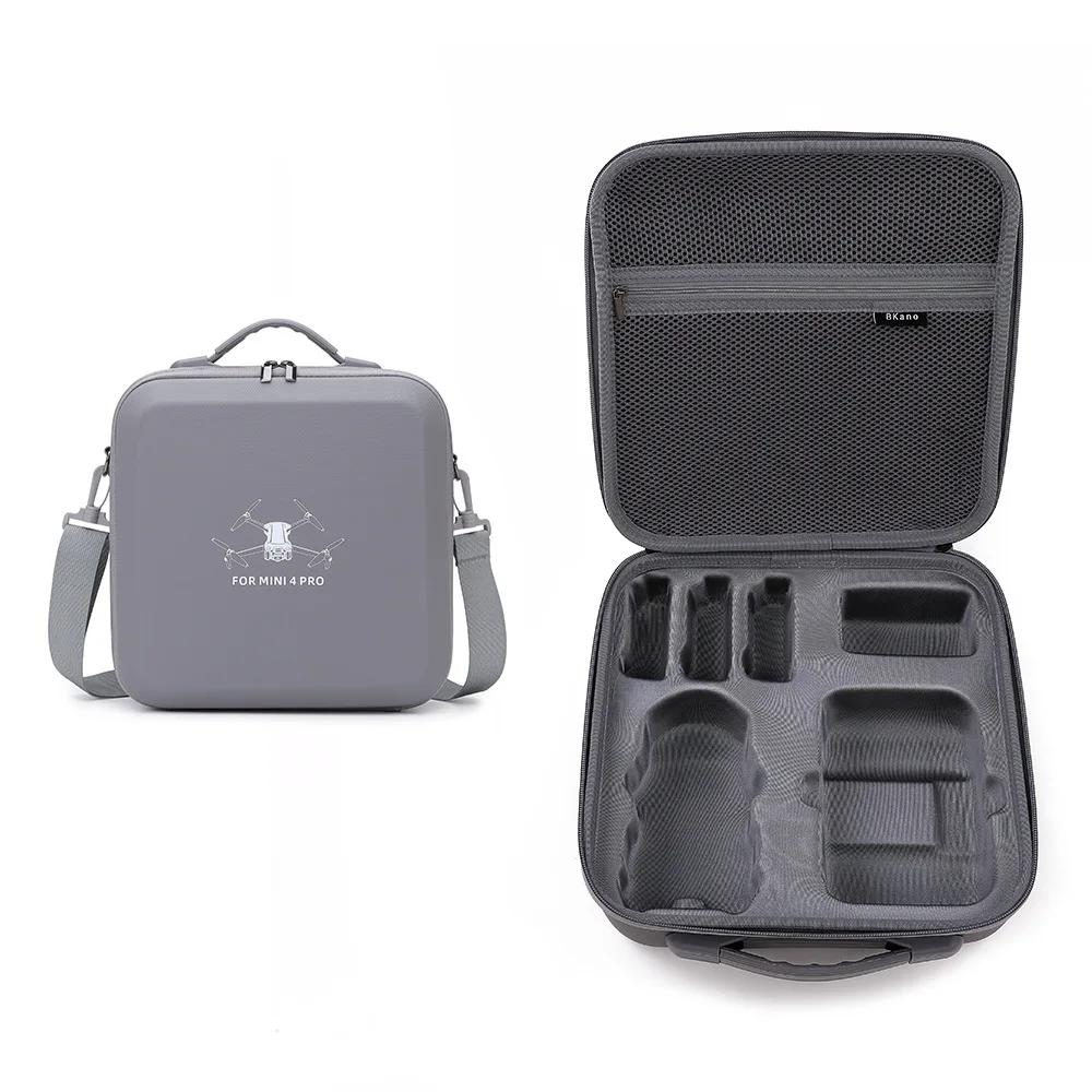 Imagem -05 - Bolsa de Ombro para Dji Mini Pro Bolsa de Armazenamento Bolsa Crossbody para Mini rc n2 pu Eva Estojo Duro Proteção Total