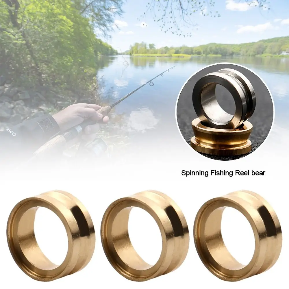 Brass Fishing Line Roller For Spinning Fishing Reel Part Repair Smooth Accessory Durable Stainless Steel Fish Accessories Pesca