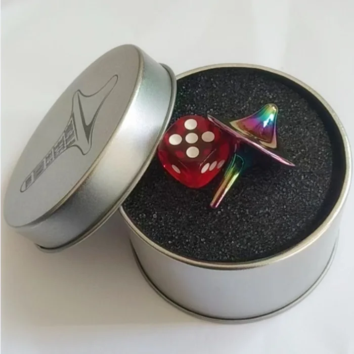 Kreatives Inception-Themen Stressabbau-Fidget-Spielzeug - Metall-Fingerspin-Gyro-Fidgets-Spielzeug – Detail 6